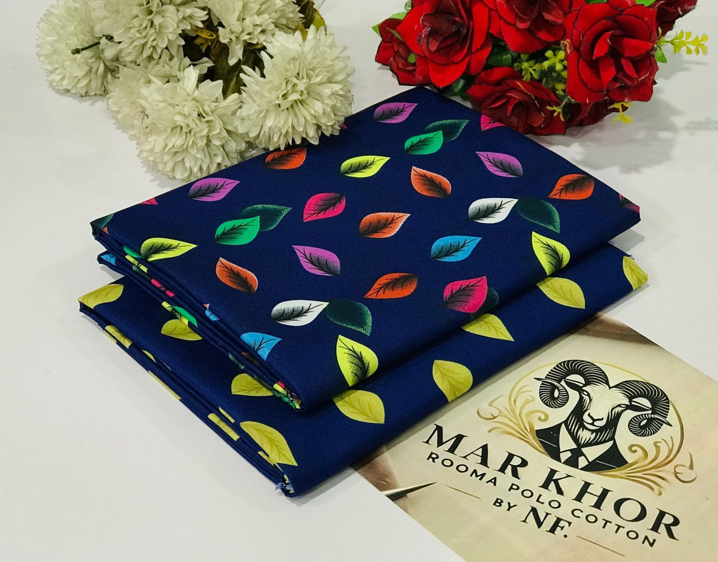 2pc polo cotton dress unstitched