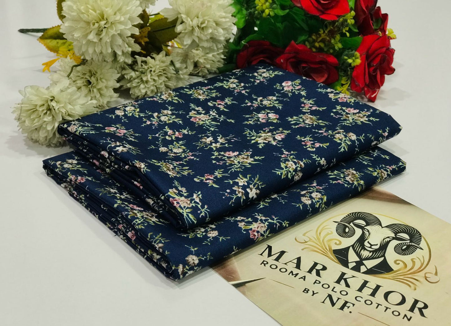 2pc polo cotton dress unstitched