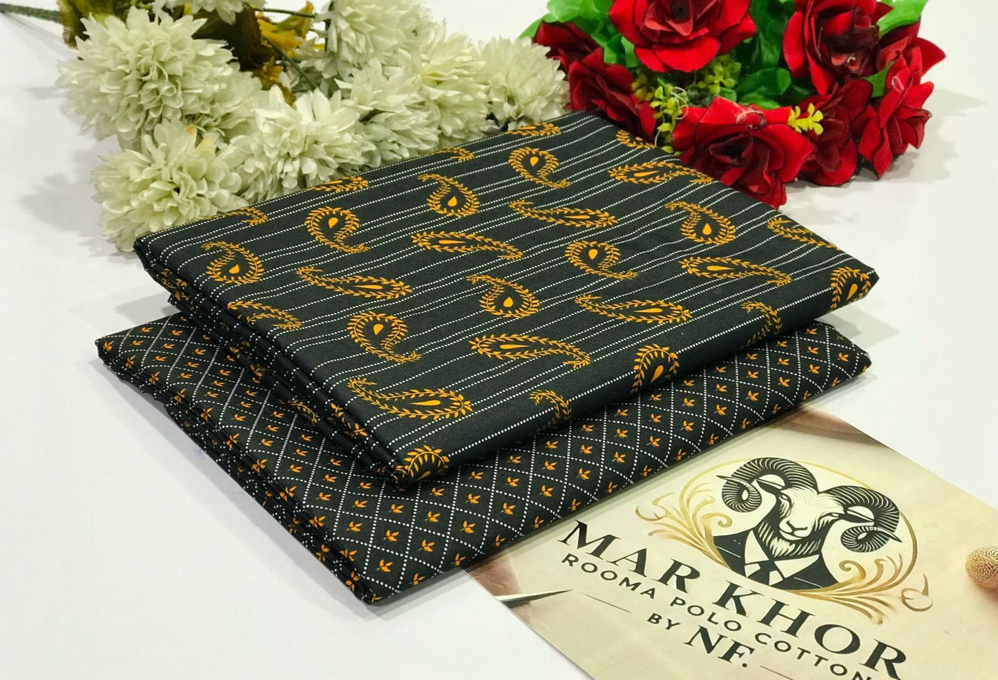 2pc polo cotton dress unstitched