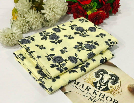 2pc polo cotton dress unstitched