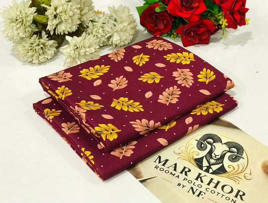 2pc polo cotton dress unstitched