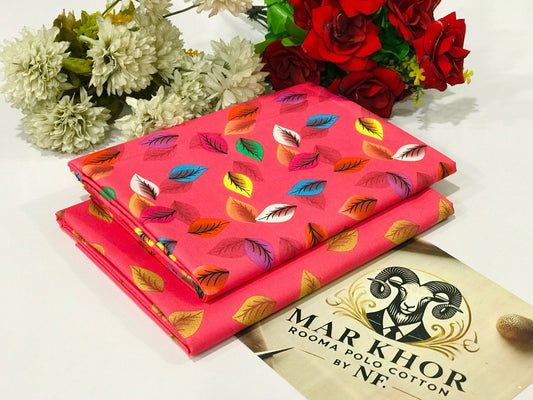 2pc polo cotton dress unstitched