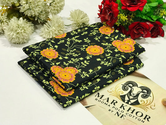 2pc polo cotton dress unstitched