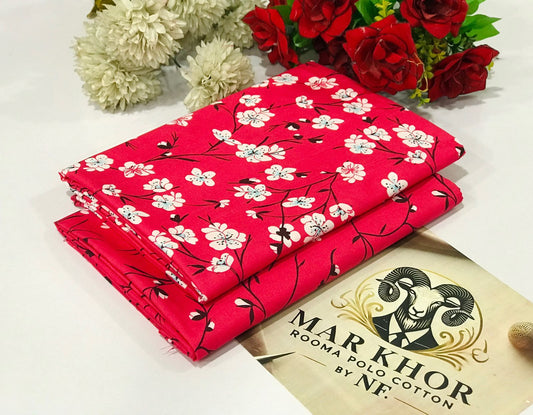 2pc polo cotton dress unstitched