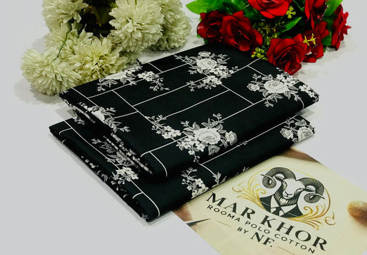 2pc polo cotton dress unstitched
